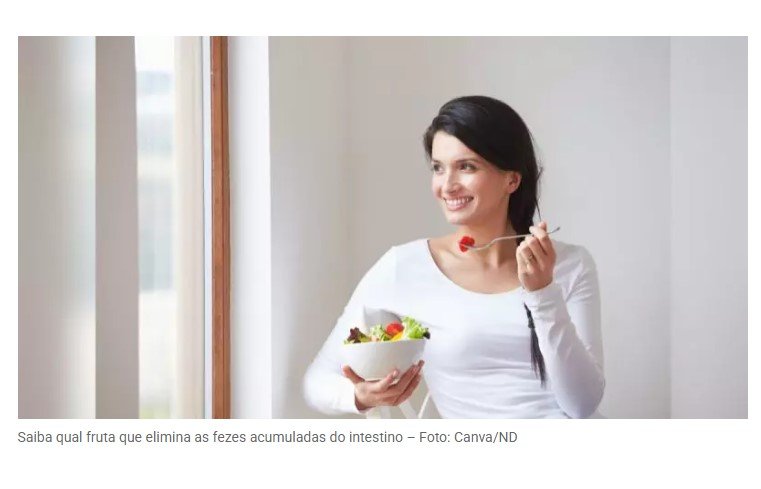 A fruta que elimina completamente as fezes acumuladas no corpo, segundo Harvard