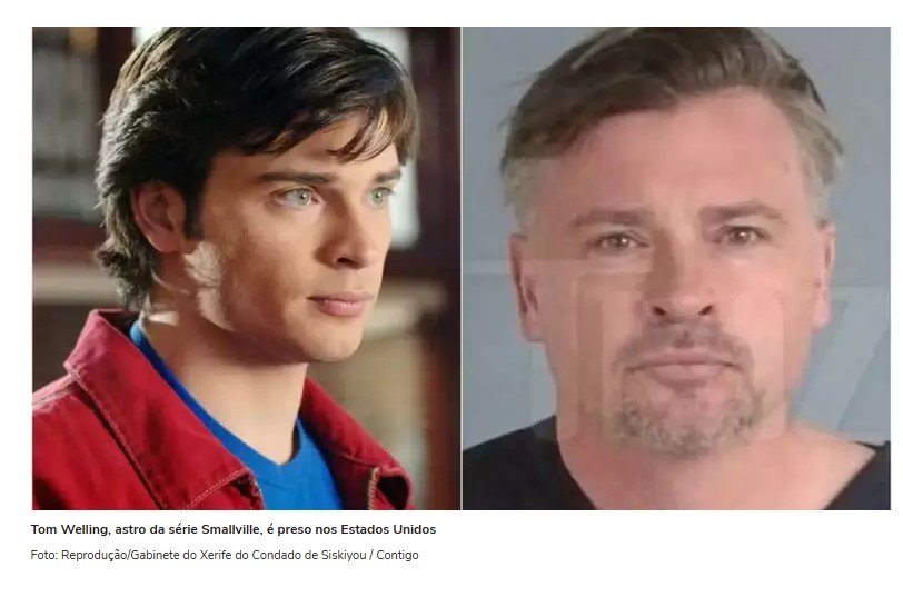 Tom Welling, astro da série Smallville, é preso nos Estados Unidos