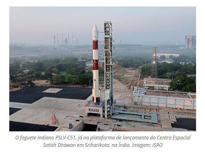 Índia lança satélite brasileiro neste domingo; veja como assistir