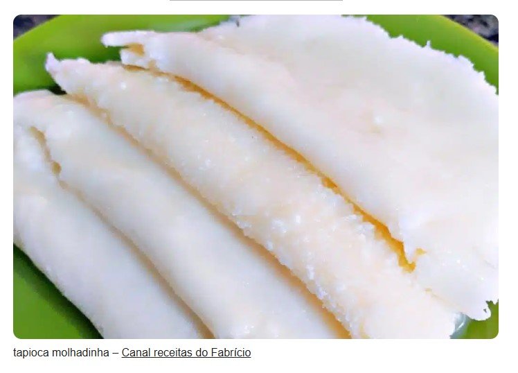 Como fazer tapioca molhadinha e molinha para substituir o pão francês no café da manhã