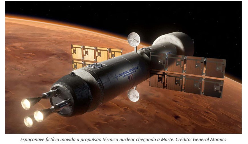 Novo combustível nuclear passa por testes e promete acelerar viagens a Marte
