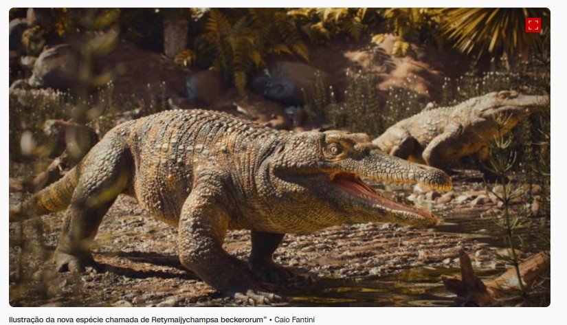Fóssil de 237 milhões de anos, anterior aos dinossauros, é achado no Brasil