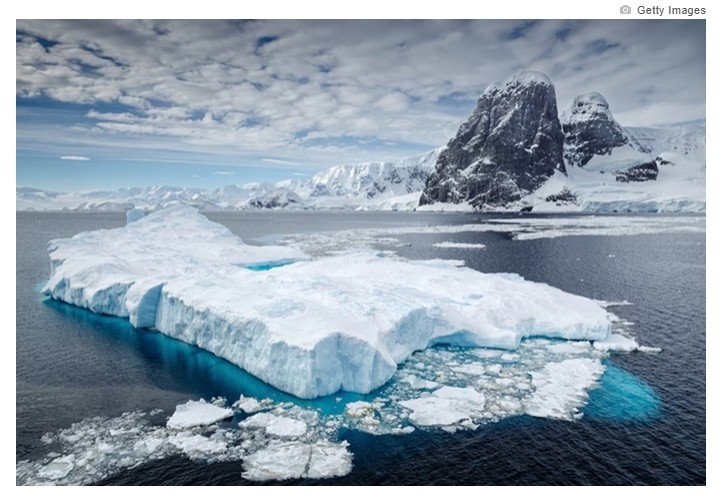 Derretimento de gelo desacelera corrente oceânica mais forte do mundo