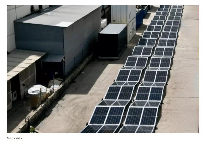 Uma startup espanhola encontrou uma forma de instalar painéis solares em menos de três horas: com um contêiner