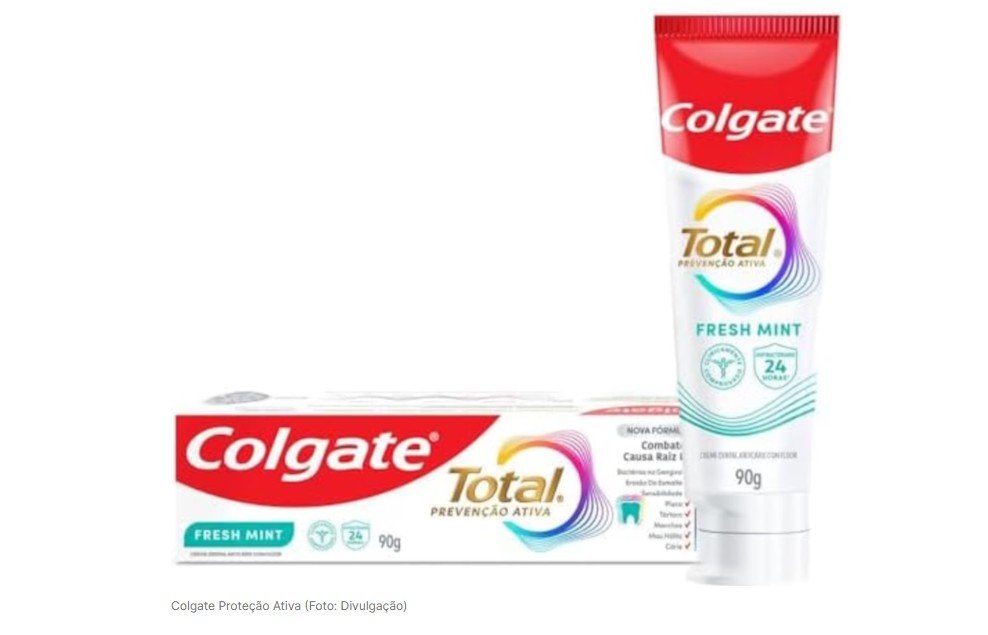 Anvisa interdita creme dental da Colgate após clientes relatarem reações ao usá-lo