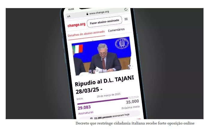 Petição contra decreto da cidadania alcança 29 mil assinaturas em um dia