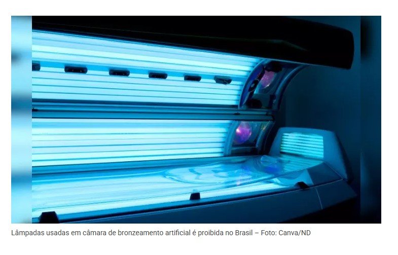 Anvisa proíbe lâmpadas de bronzeamento artificial no Brasil por riscos graves à saúde