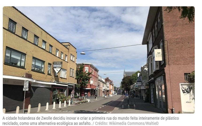 Cidade inova com asfalto de plástico reciclável; entenda