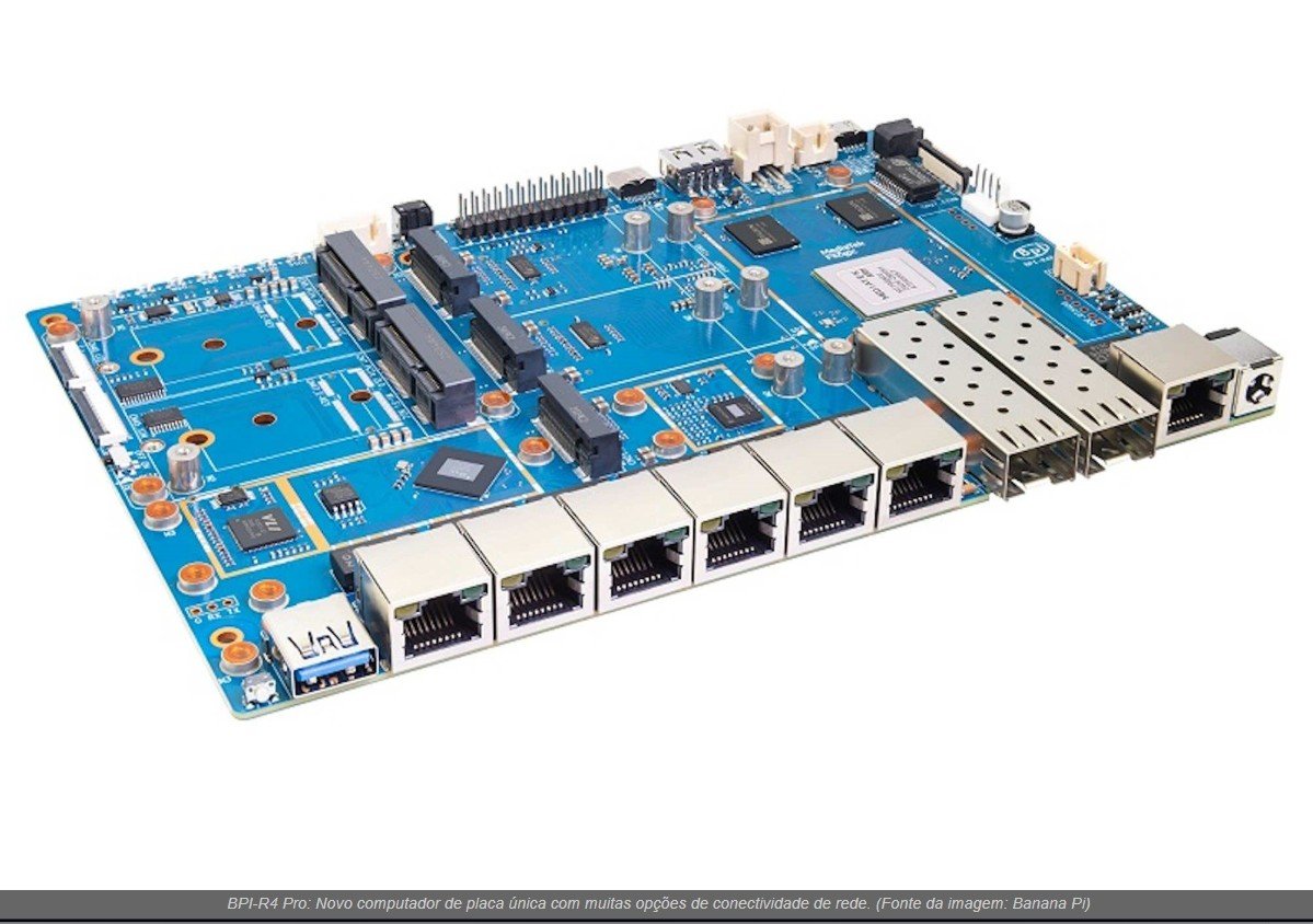 Banana Pi lança novo computador de placa única com amplos recursos