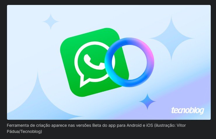 WhatsApp vai permitir que você crie seus próprios chatbots com IA