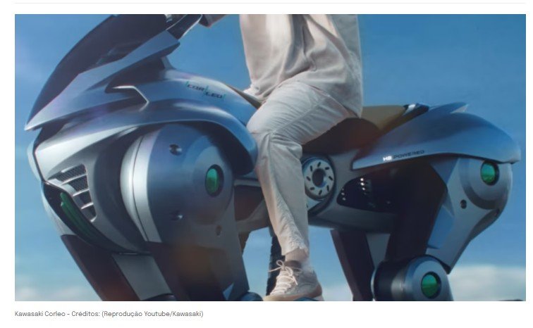 Robô da Kawasaki ameaça o domínio das motos da Honda e pode virar tendência