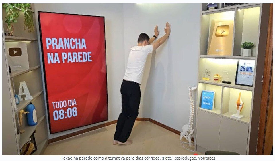 Abdominal de parede é fácil de fazer e ajuda a reduzir barriga rapidamente, diz especialista
