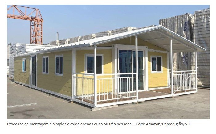 Casa da Amazon com dois quartos e terraço vira sucesso e custa menos de 10 mil dólares