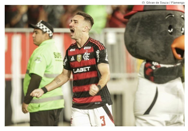 Flamengo marca com Léo Ortiz e reassume liderança do Brasileirão