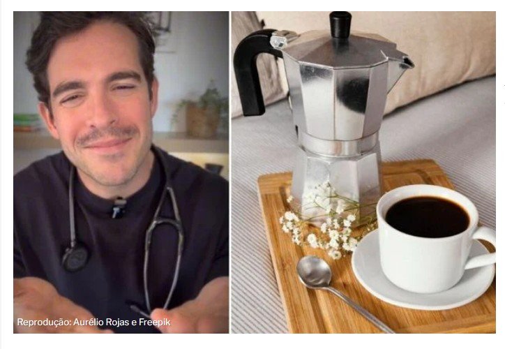 Aurelio Rojas, cardiologista: 'Pessoas que tomam café pela manhã têm maior expectativa de vida e menor risco de ataque cardíaco.'