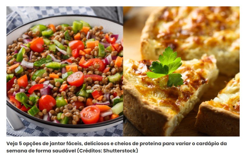 5 opções para um jantar rico em proteínas: fáceis de fazer e ideais para manter a dieta