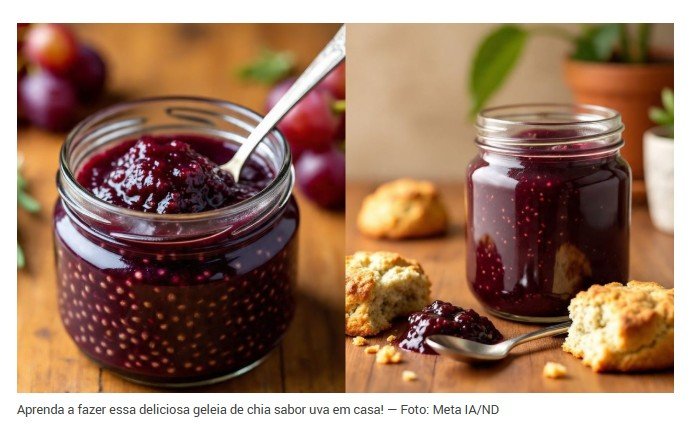 Geleia de chia: como fazer essa receita deliciosa e nutritiva com 2 ingredientes