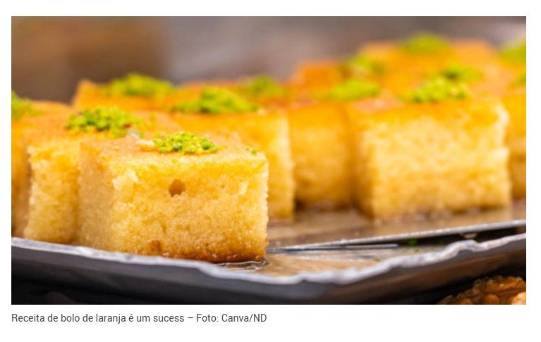Receita rápida de bolo de laranja fofinho sem manteiga e sem farinha, leve e úmido