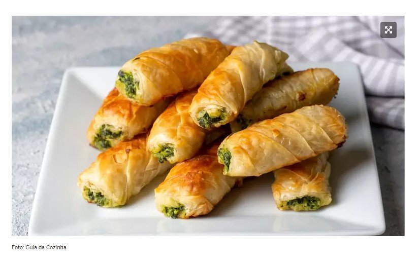 Pão recheado com ricota e espinafre: um lanchinho prático e delicioso