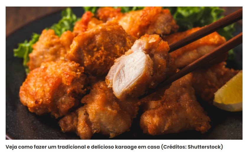Karaage: aprenda a fazer o frango frito japonês que fica crocante por fora e muito suculento por dentro