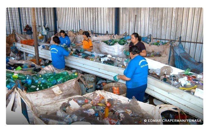Produção de plástico reciclado no Brasil cresceu 8% em 2024