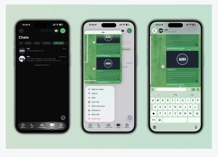 WhatsApp libera visual adaptado ao Liquid Glass para mais usuários