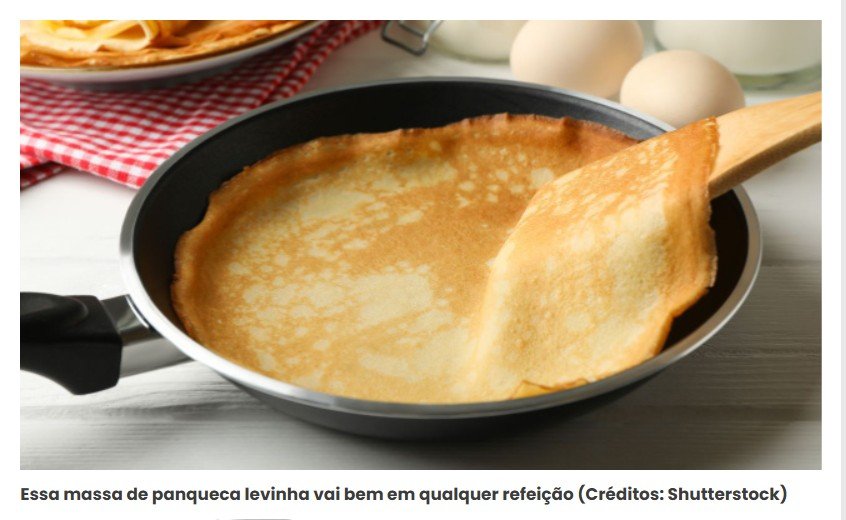 Eu coloco isso na massa e minhas panquecas ficam leves, macias e viram na frigideira sem desmanchar