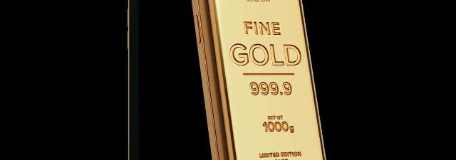 Empresa russa coloca iPhone dentro de uma barra de ouro 24 quilates
