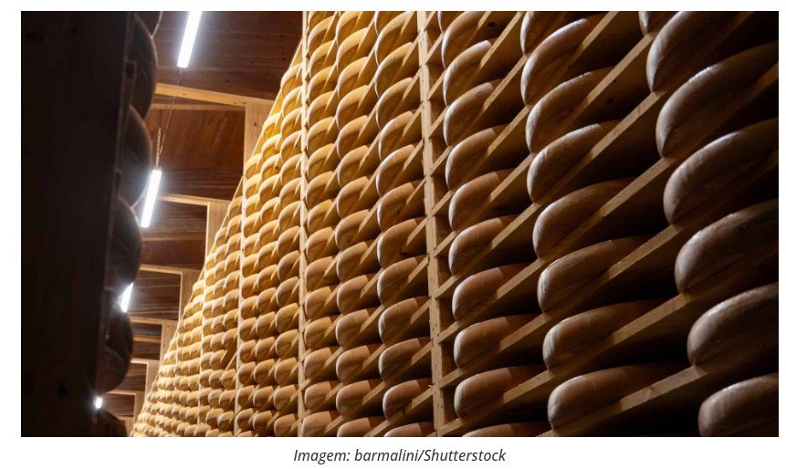 Por que os EUA guardam mais de 600 milhões de quilos de queijo em cavernas?
