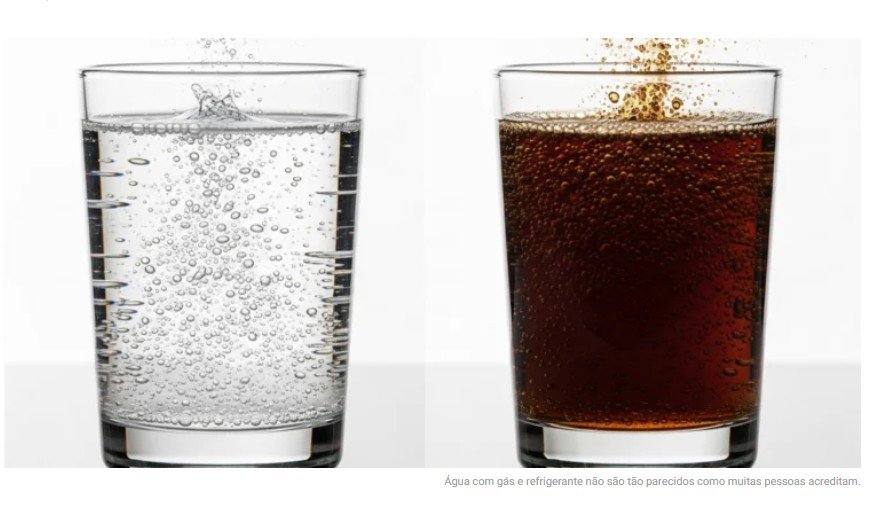 Qual é a diferença entre água com gás e refrigerante que poucos sabem