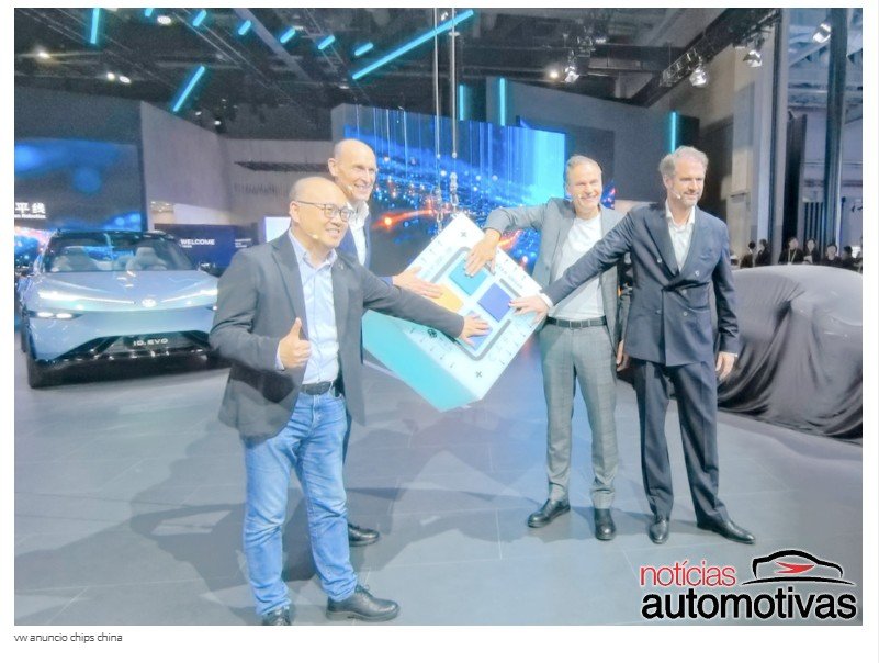 Volkswagen anuncia investimento bilionário em chips próprios na China e declara nova fase estratégica