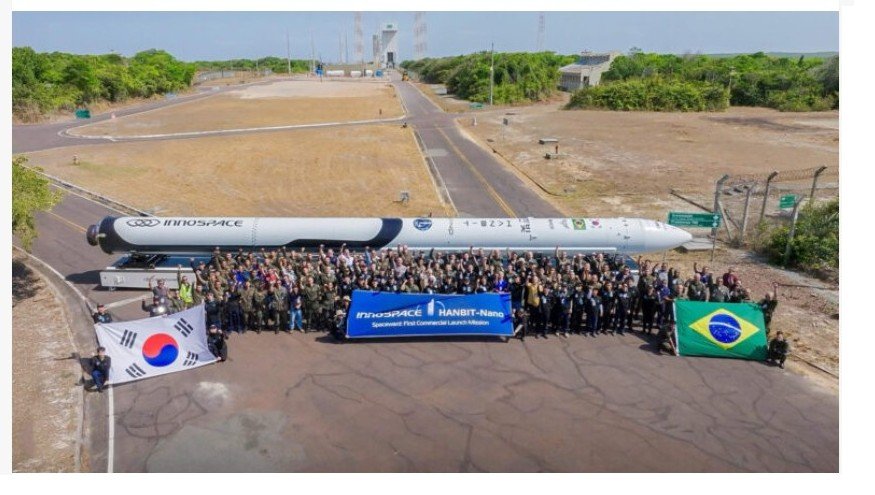 Brasil realiza primeiro lançamento espacial comercial com foguete sul-coreano a partir de Alcântara