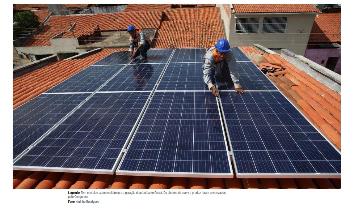 Congresso garante direitos de quem produz sua própria energia