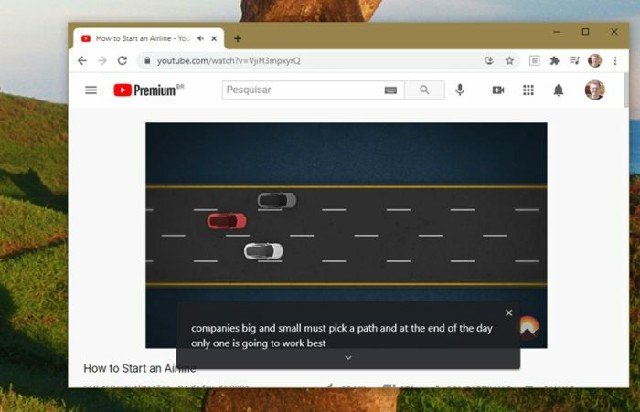 Google Chrome agora tem legenda instantânea para áudios e vídeos