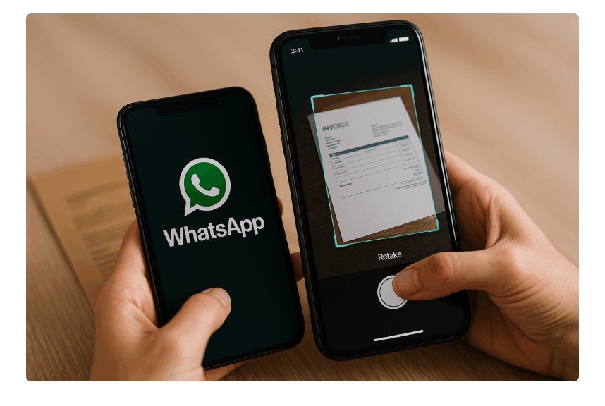 WhatsApp libera função de escanear e converter documentos em PDF