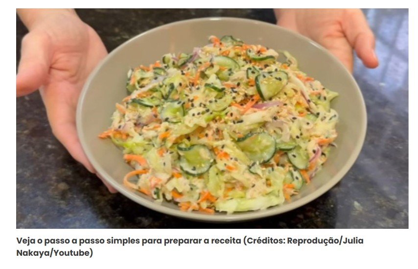 Salada crocante de atum vai ser minha janta todo dia no verão: é fácil, refrescante e cremosa