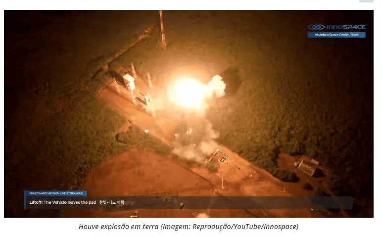 Empresa de foguete que explodiu em Alcântara dá prazo para retomar voos