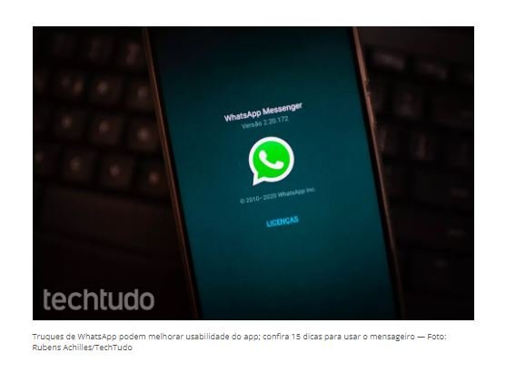 Truques para WhatsApp: 15 dicas 'secretas' para usar o mensageiro
