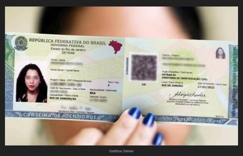 Prazo final para tirar a nova Carteira de Identidade está acabando e é possível fazer sem sair de casa