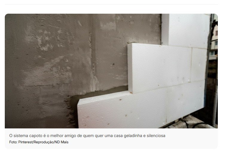 Casa geladinha sem ar-condicionado? É o que promete este isolamento térmico inteligente
