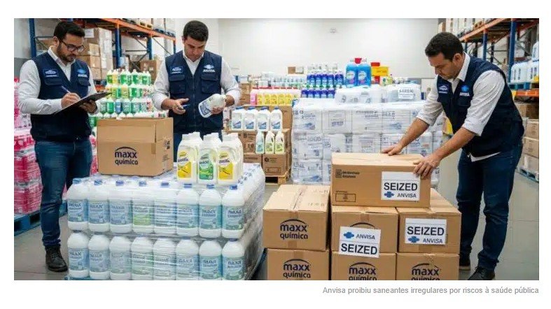 Anvisa proíbe produtos de limpeza que todo brasileiro usa após inspeção