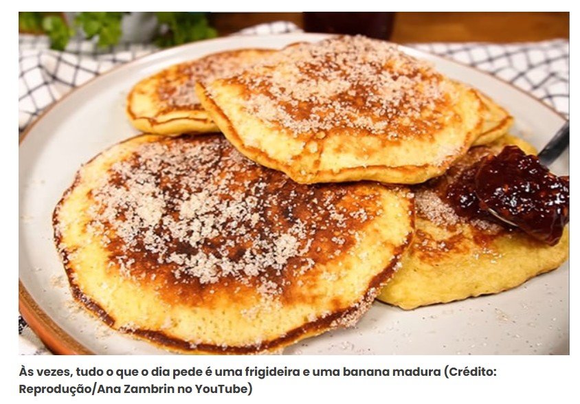 Pão de banana na frigideira: a receita pronta em 5 minutos que vai transformar o seu café da manhã