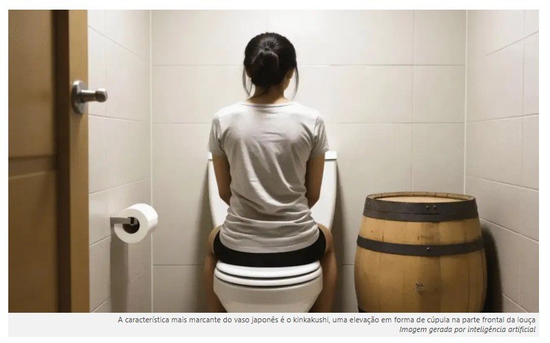 Porque é que os japoneses se sentam na privada de frente para a descarga: a razão é surpreendente, mas faz sentido