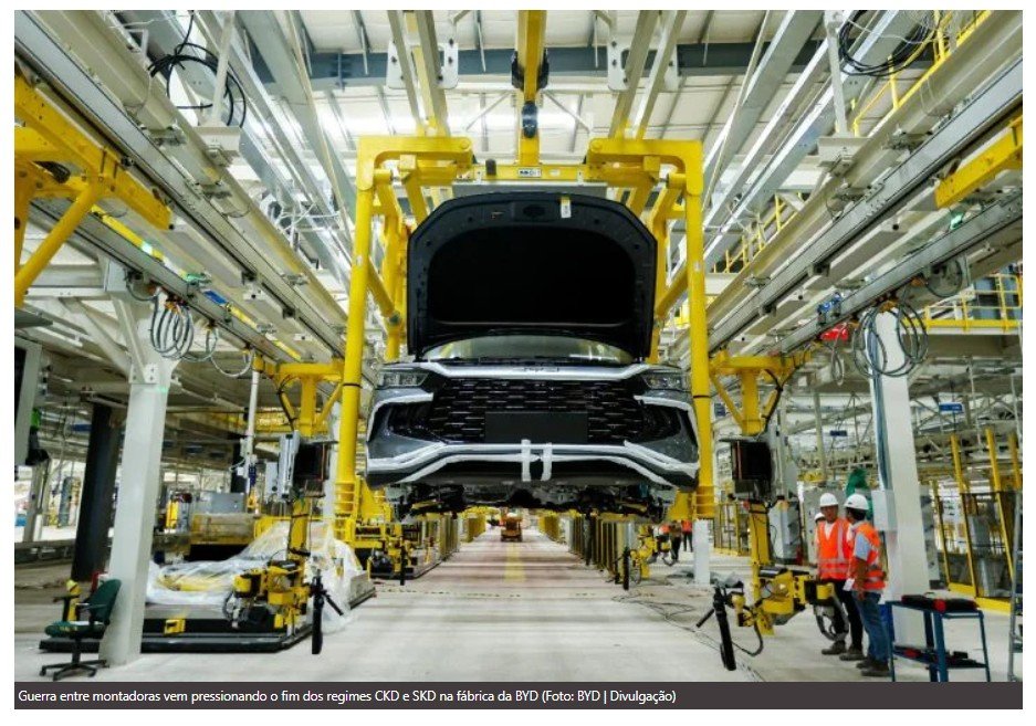 BYD reclama de benefício fiscal dado pelo governo federal: “não nos deram competitividade”