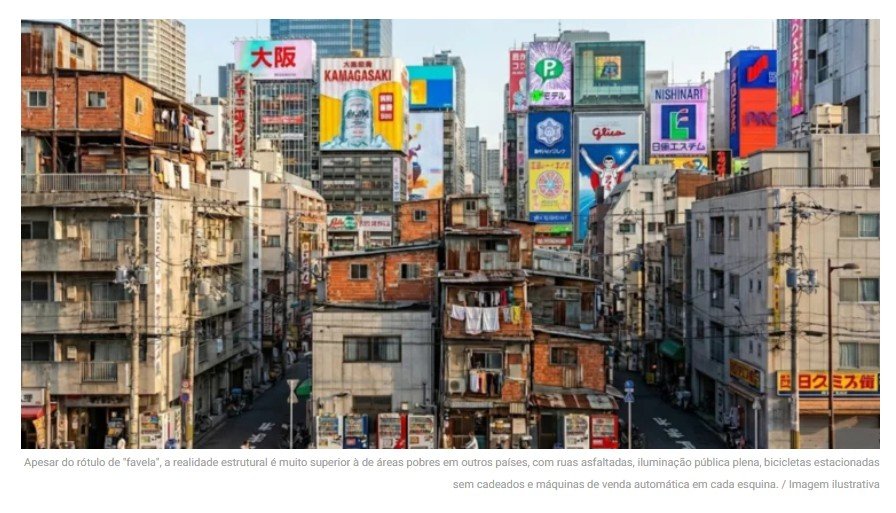 No Japão, quem é pobre vive em 'favelas' que superam a qualidade e infraestrutura de muitas cidades pelo mundo
