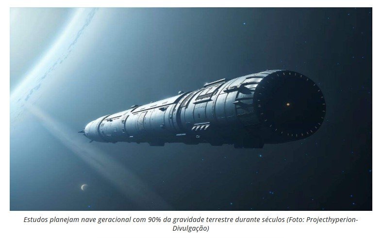 Chrysalis planeja manter 2.400 pessoas vivas e estáveis em voo espacial de 400 anos