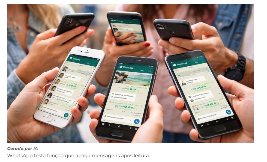 WhatsApp testa função que apaga mensagens após leitura