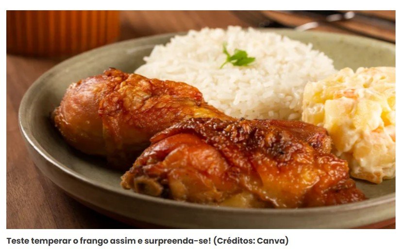 Os melhores chefs concordam: "O frango assado no forno não fica melhor com limão, ele se transforma com uma mistura de sal e açúcar"