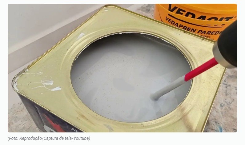 Tinta emborrachada caseira é a solução ideal para áreas externas expostas ao sol e à chuva, não mofa e não causa infiltração