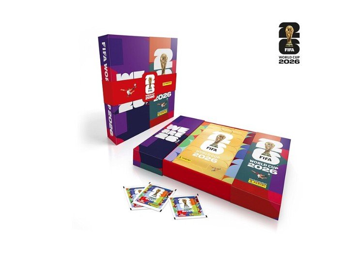 Já pode reservar: Box de luxo do álbum da Copa 2026 com 40 envelopes chega ao Mercado Livre